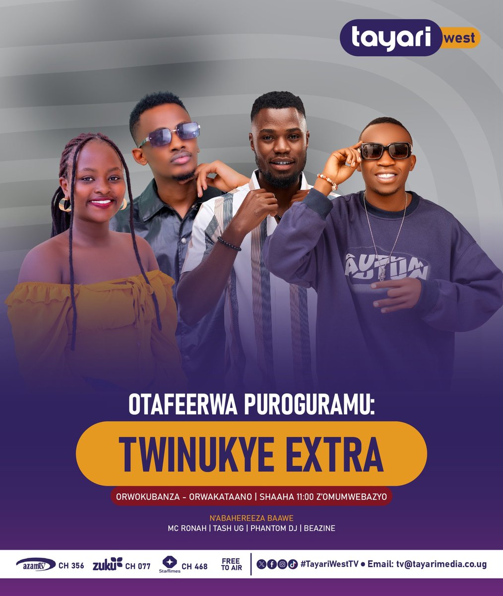 TayariWestTV's tweet image. Why do music stars like Alien Skin and Jose Chameleone keep finding themselves in headline clashes? 
Is it pure competition for fame and cash, or are there deeper personal grudges?

#ShareYourViews
#TwinukyeXtra
#TayariWestUpdates