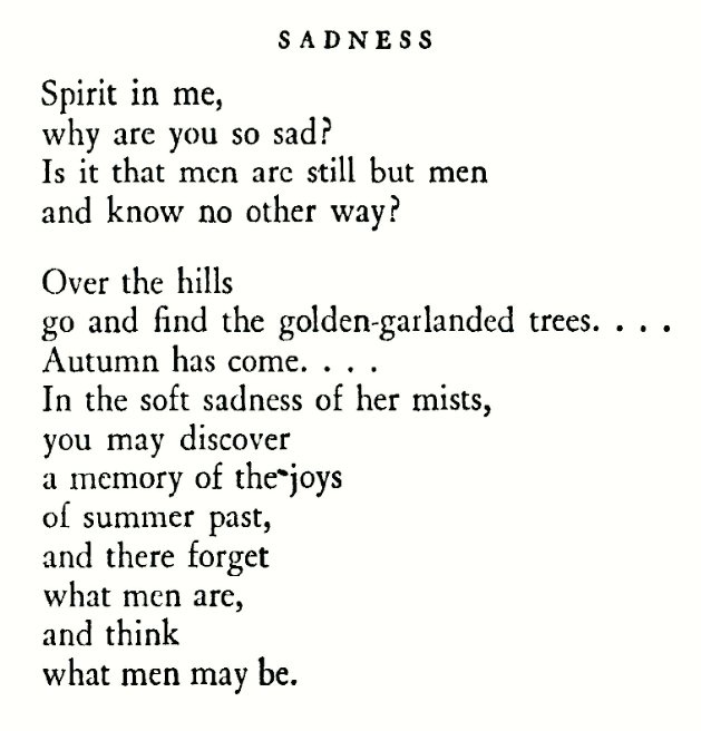 arealmofwonder's tweet image. A poem by F.S. Flint