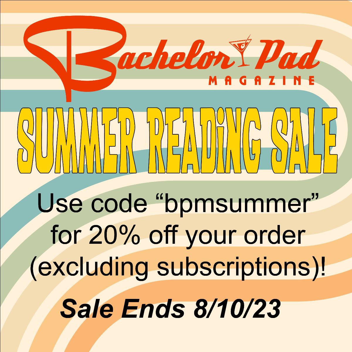 🍸Bachelor Pad End-of-Summer Blowout! LAST DAY for 20% off!🍸 - mailchi.mp/7fd01868e523/b…