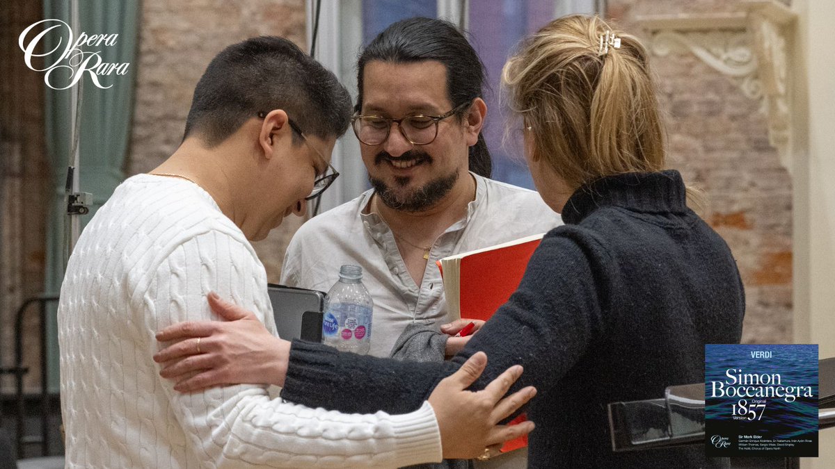 If you're a <a href="/GramophoneMag/">Gramophone</a> subscriber, you'll have spotted that our Simon Boccanegra 💿 has made it to the finals of this year's Awards 🎉

Our Simon <a href="/gerchualcantara/">Germán Alcántara</a> is 📸 here during the recording sessions. Catch him in Madrid next month making his Spanish debut <a href="/Teatro_Real/">Teatro Real</a> ✈️