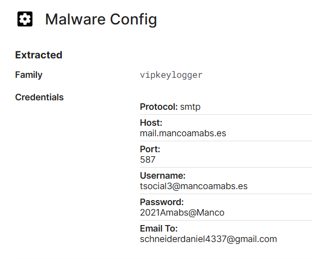 skocherhan's tweet photo. schneiderdaniel4337@gmail[.]com
#VIPKeylogger https://t.co/TGrA8U59AY