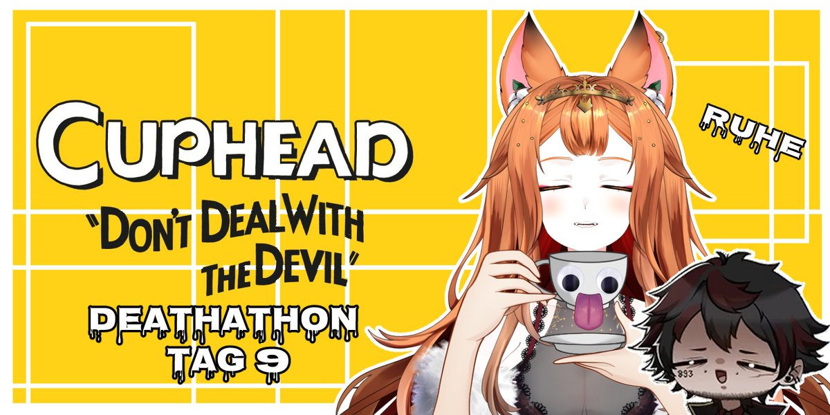 💀Deathathon Tag 9💀
Heute schon um 17 Uhr Cuphead mit <a href="/Tiex_Oyabun/">Tiex_Oyabun</a> ‼️
Ich hoffe wir sehen uns da!