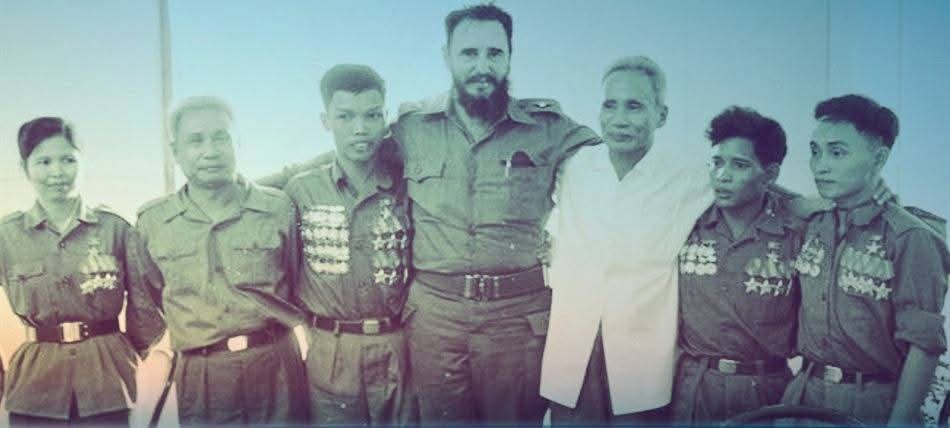 🇨🇺 #Fidel expresó:  ¨El futuro de Vietnam es tan brillante como ese sol que nos saludaba en la mañana de hoy. Y se cumplirá aquello que decía Ho Chi Minh: vencido el yanki agresor, construiremos un Vietnam diez veces más hermoso.”
#100AñosConFidel
#Cuba