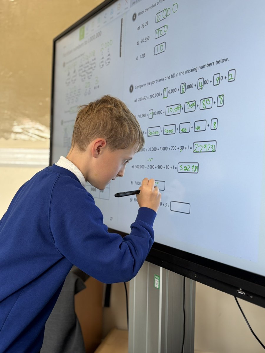 stjosephskly's tweet photo. Year 5 children (Oak Class) showed fantastic teamwork and support at the end of our maths unit. It was great to see them explaining strategies, checking answers together, and celebrating each other’s progress. Wonderful peer learning in action!” #SJKmaths https://t.co/kUroUskv7z