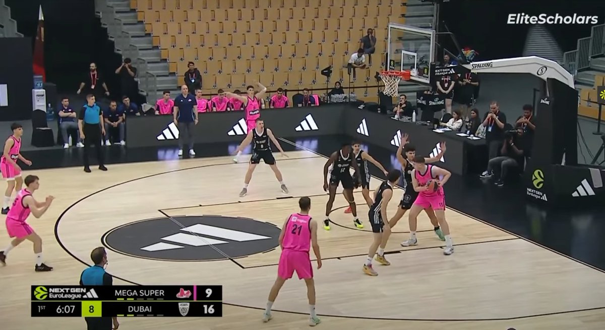 Look at the level of defensive attention Pavle Backo gets &amp; how open it makes his teammates 

#nbadraft