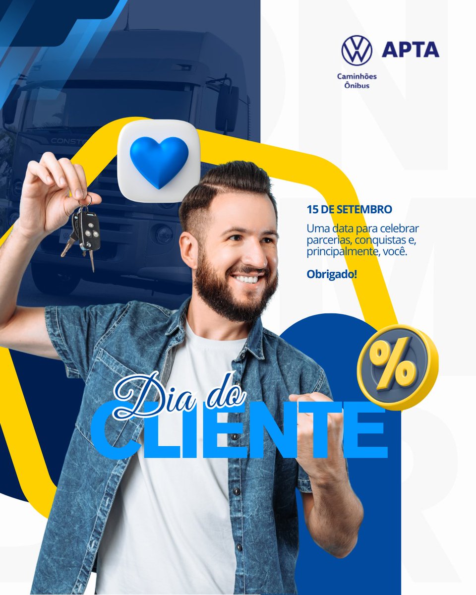 aptacaminhoes's tweet image. No #DiaDoCliente, celebramos quem está no centro do que fazemos: você! Agradecemos a confiança e parceria que transformam nosso trabalho em conquistas. Mais que negócios, construímos relações de confiança. #Apta #ParceriaQueMove #NossaMelhorOpção