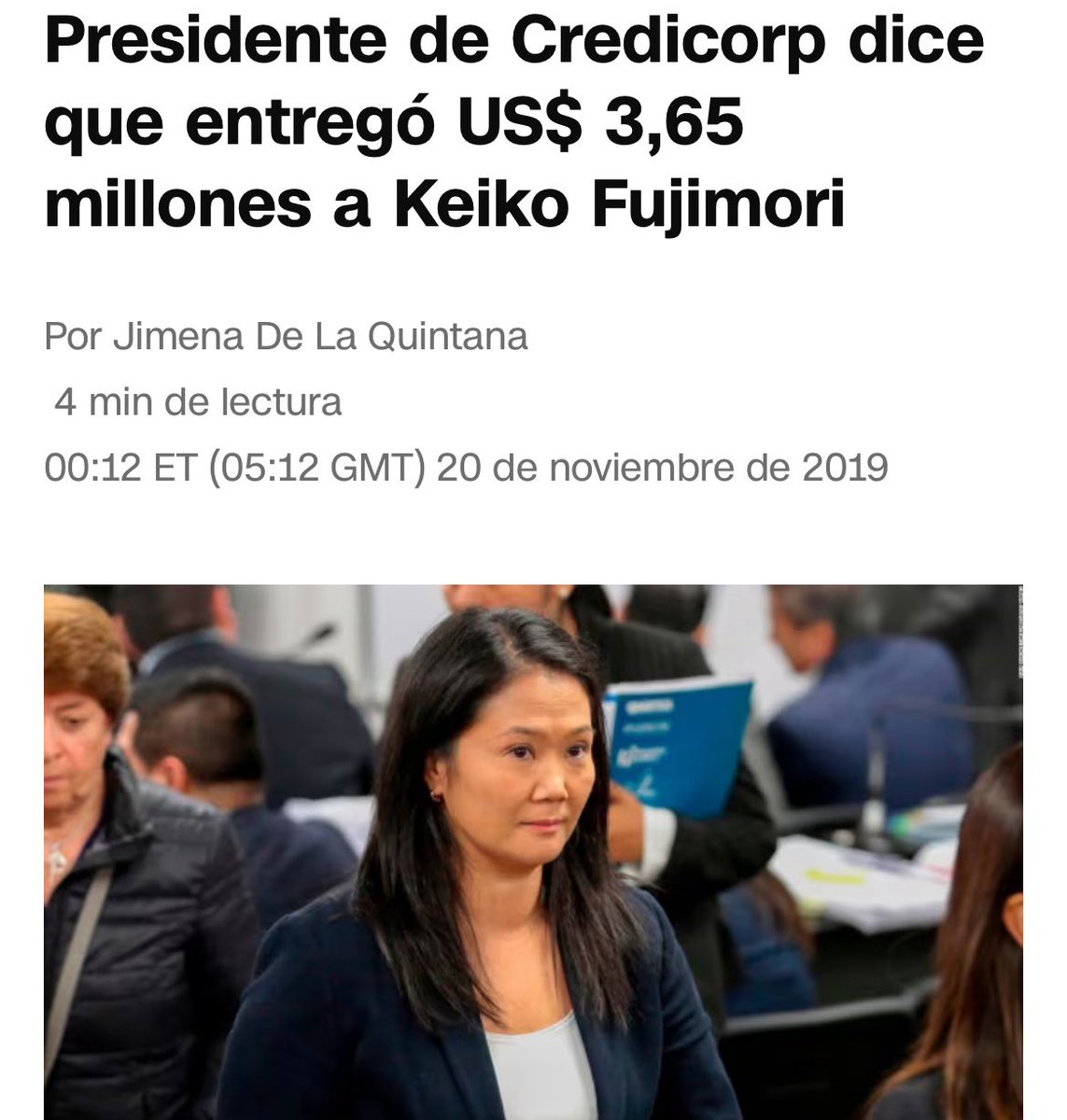 mirecarhuas's tweet photo. “Esta medida sepultaría para siempre el sistema previsional” 
Fujimorista Patricia Juárez otra defensora de empresas mercenarias como las AFPs sigue defendiendo Ley #ProAfp en vez de la libertad de los ciudadanos
Como los dueños de las AFPs aportan a su ama Keiko: https://t.co/nWmdh8seSd
