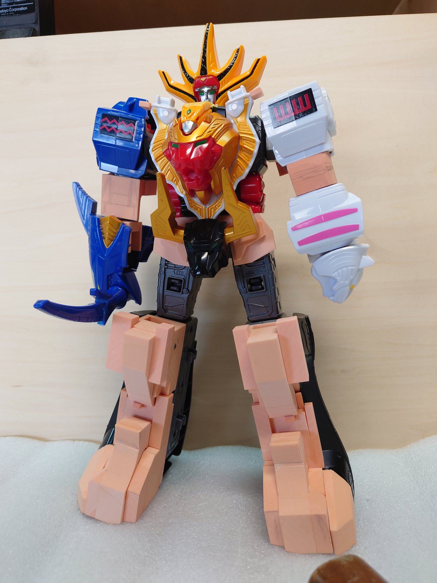 ガオゴッド　超合金 DX超合金 ガオゴッド GD-41 百獣戦隊ガオレンジャー - メルカリ