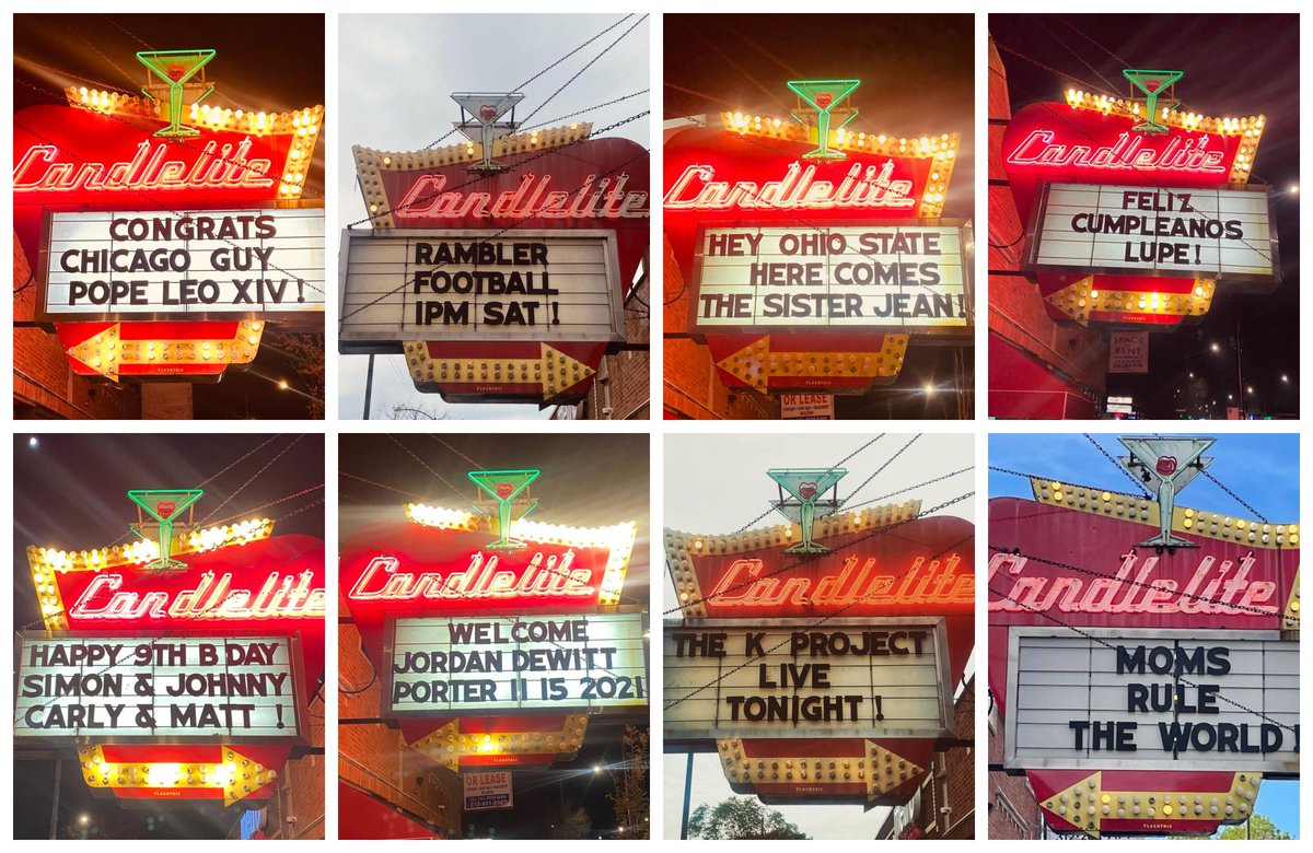 Candlelite Pizza — and its famous marquee — still shines bright after 75 years. blockclubchi.co/3VOaUuX