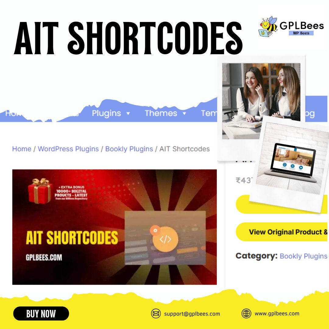 gplbees's tweet image. ✨  The AIT Shortcodes Plugin is the tool you need.

Get it here 👉 gplbees.com/product/ait-sh…

#AffordablePlugins #GPLSoftware #WebsiteDevelopment #DIYWebDesign 
#WordPressPlugins #WordPressThemes #GPLPlugins #GPLThemes
#WordPressDesign #ShortcodesPlugin#WordPressForBusiness