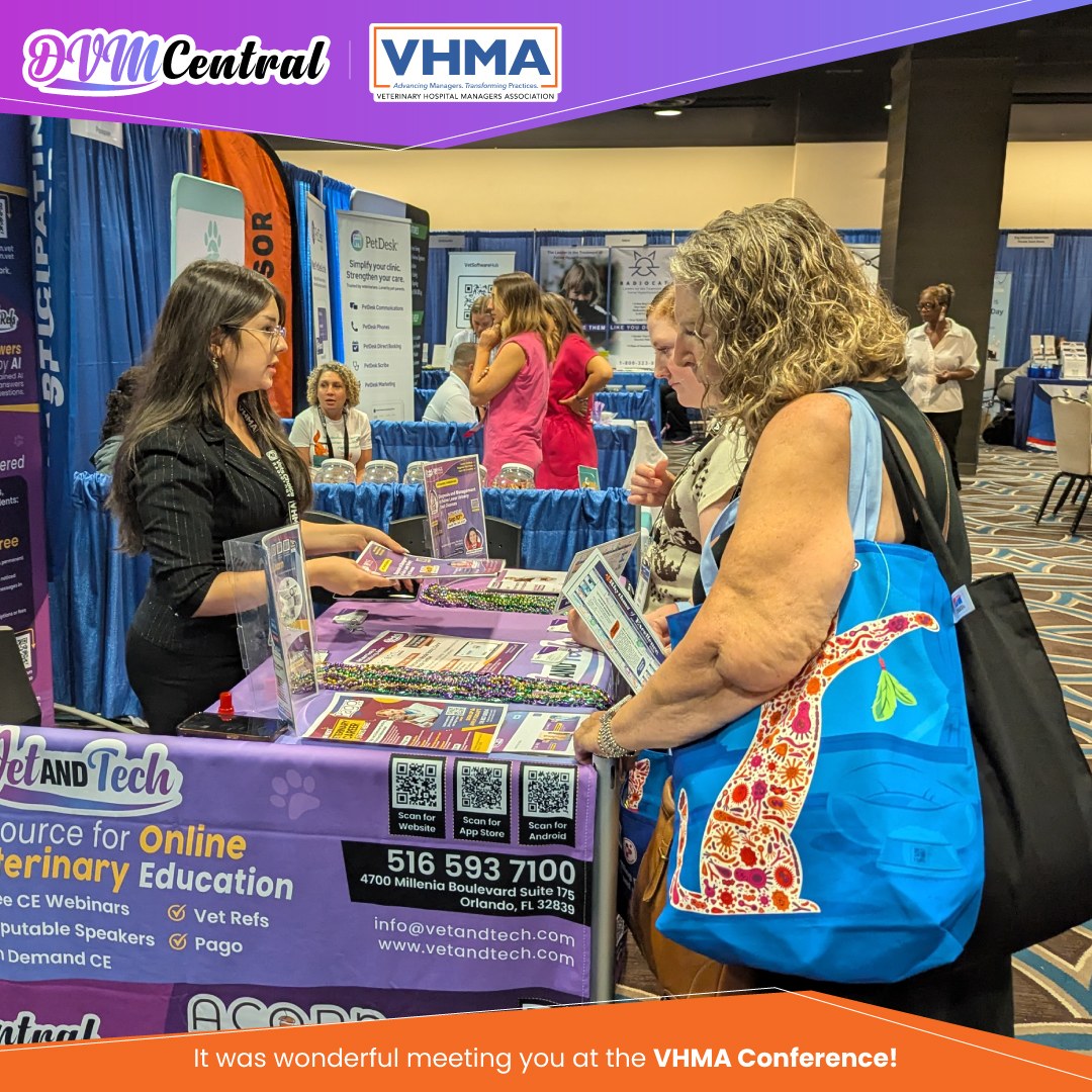 Thank you for visiting the DVM Central booth at VHMA 2025!

Let’s keep building the future of veterinary care together! dvmcentral.com

#DVMCentral #VeterinaryMarketplace #VHMA2025 #VetLife #VetTech #VetMed #VeterinaryProfessionals #FutureOfVetCare