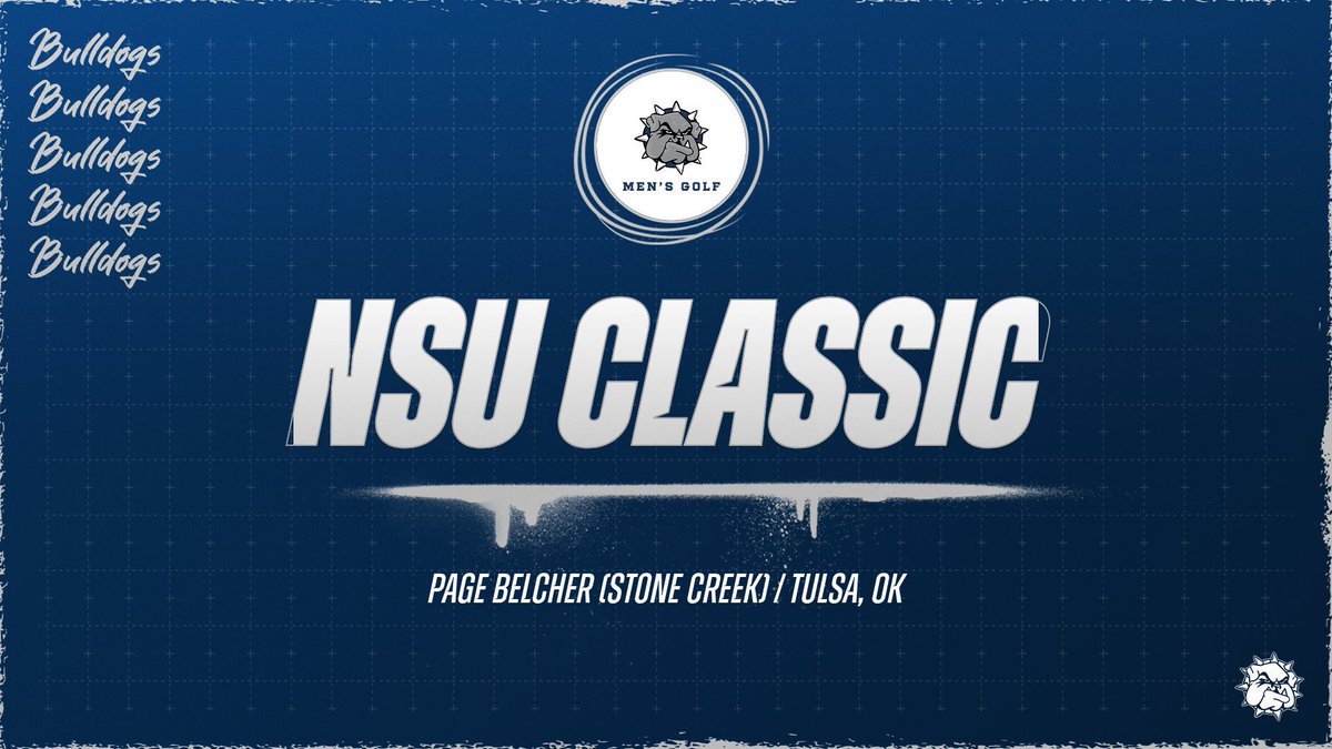 The first and second round of the NSU Men’s Classic begins today. Follow the Bulldogs live on Scoreboard. 

scoreboard.clippd.com/tournaments/23…