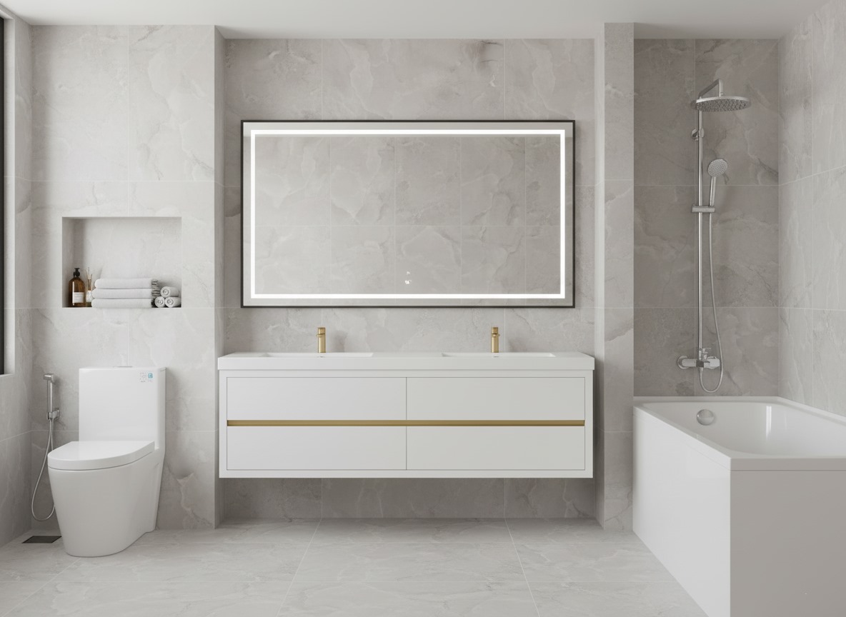 🛁 Thinking of a bathroom upgrade?
Choosing the right tile isn’t just about looks — it’s about harmony.
🎯 Floor tile or wall tile?
🧱 Marble or porcelain?
🪵 How to match with vanity?
✨ With the Allreno App, test it all in real time.
#BathroomDesign #BathroomVanity #Allreno