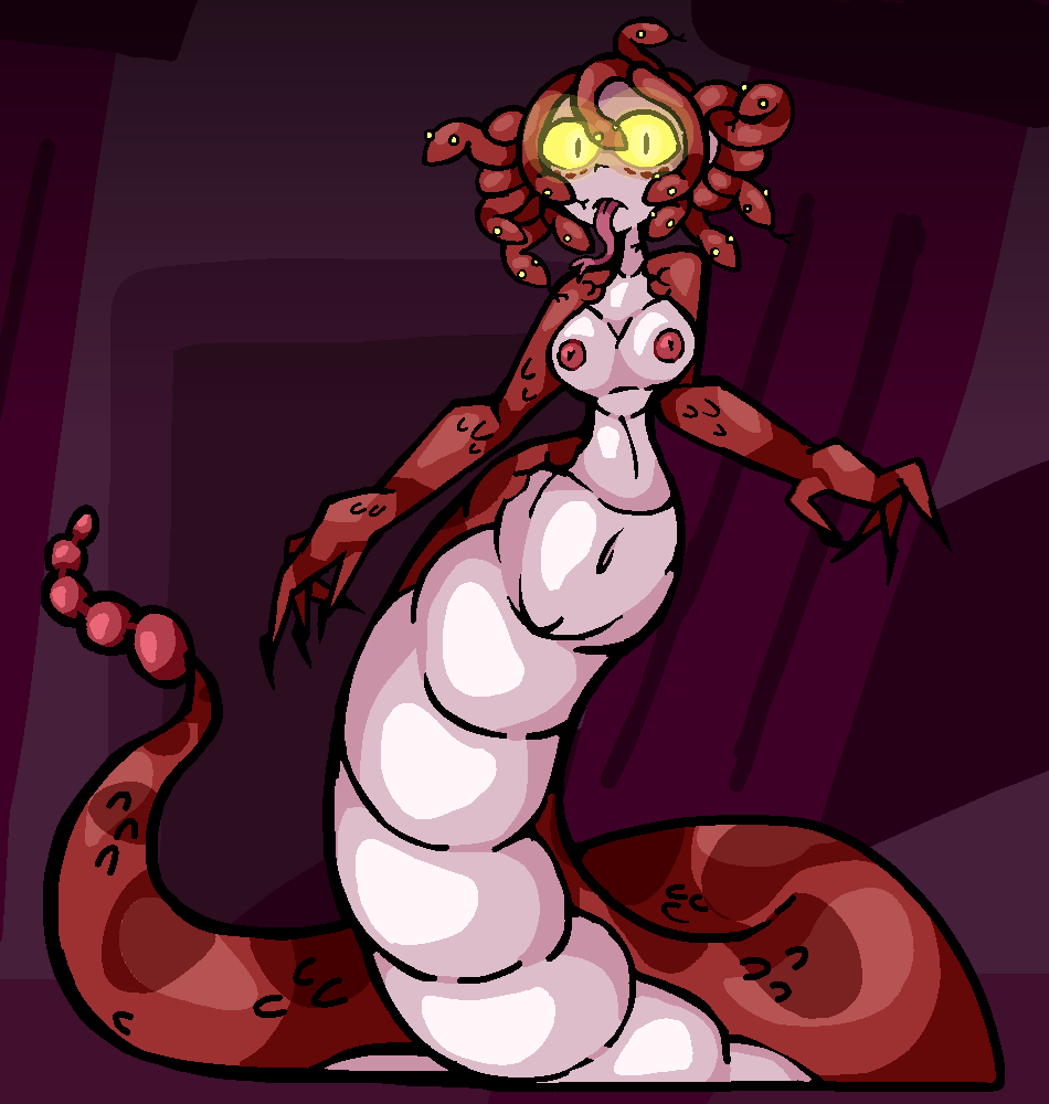 FattyDFearful's tweet photo. Medusa / Gorgon Teto : Titto Alternate https://t.co/Zc6tAkexRW