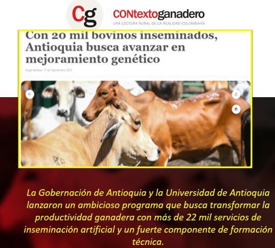 Con el objetivo de modernizar la ganadería y fortalecer el sector agropecuario, la Gobernación de Antioquia presentó recientemente un proyecto de mejoramiento genético.
#construyendoganadería 
@fedegan_col 
@jf_lafaurie 
Ibaguepasionganadera