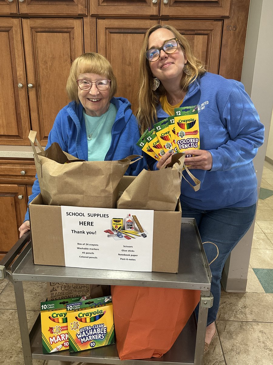 UnitedWaySECT's tweet image. Thank you to several community organizations and partners for running school supply drives, which we then distribute to local schools. Together,  we're helping kids have what they need to be successful in school. #UnitedistheWay #YouthOpportunity #schoolsupplies