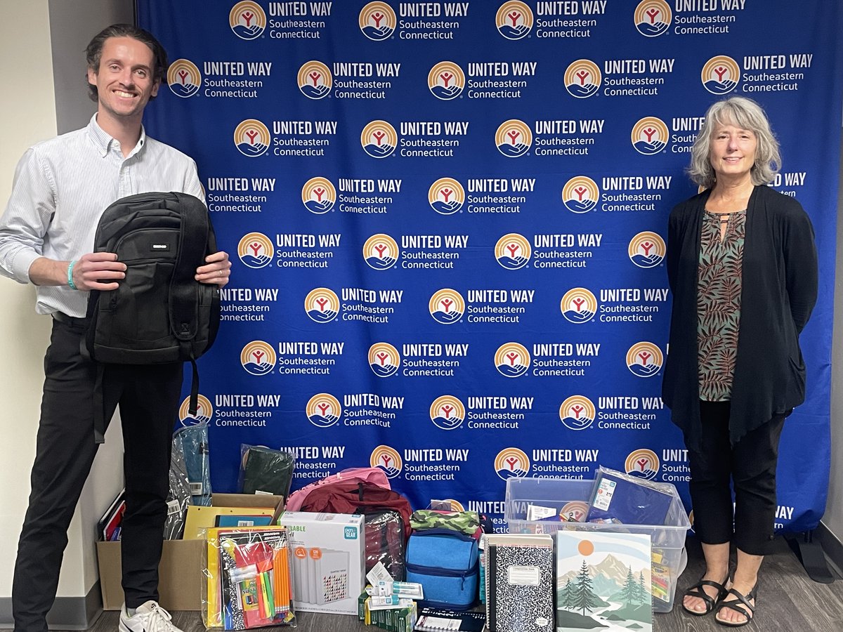 UnitedWaySECT's tweet image. Thank you to several community organizations and partners for running school supply drives, which we then distribute to local schools. Together,  we're helping kids have what they need to be successful in school. #UnitedistheWay #YouthOpportunity #schoolsupplies