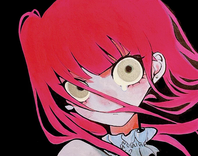 目が、