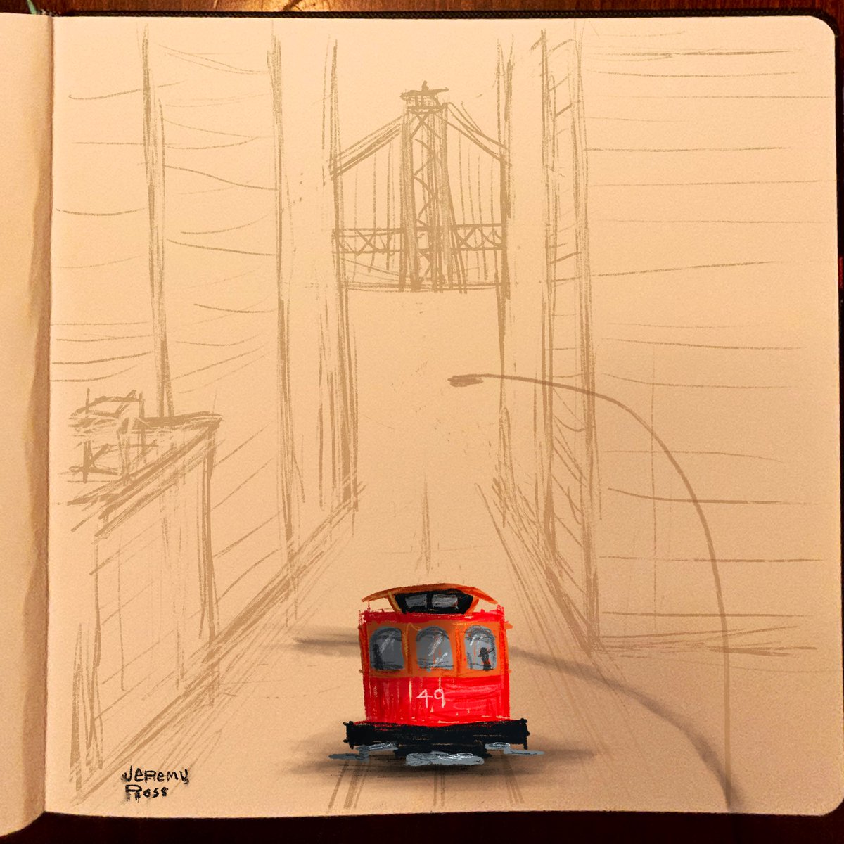 Day 13: A San Francisco Cable Car
#lillasStylePlay2025 #kidlitart #kidlit #cablecar #sanfrancisco