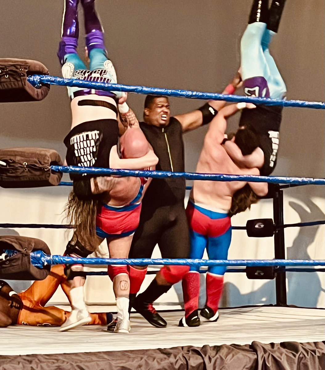 Discipline delivered in stereo! When The Initiative moves as one, there is no escape and no weakness tolerated.

This is not chaos—it’s calculated. Strength, Order, and Discipline, executed with precision.

👊 Behold, The Initiative. 👊

#TheInitiative #TagTeamWrestling #BeBetter