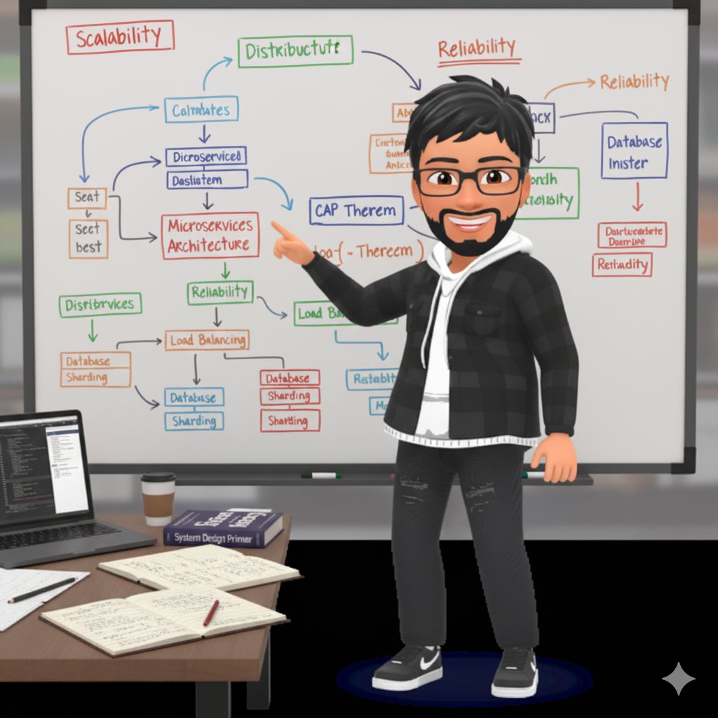 quickcodex's tweet image. System Design sounds scary until you realize it’s just real life… but in code.

A queue = waiting at Starbucks ☕

A cache = your brain remembering WiFi password 🔑

Load balancer = traffic police 🚦

#buildinpublic #LearnInPublic