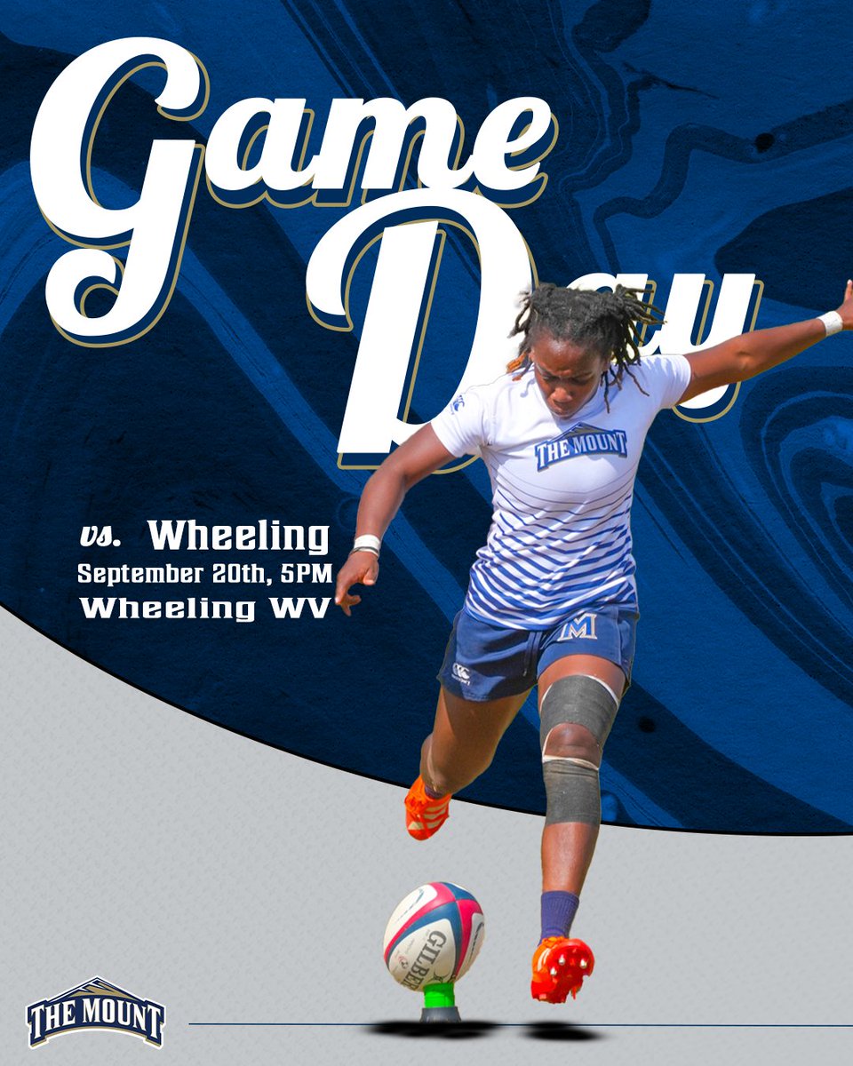 Mount_WRugby's tweet photo. GAMEDAY ! ! ! !

🆚: Wheeling
📍: Wheeling, WV
⏰: 5PM
📺: https://t.co/fBxRx6LfUq

#GoMount https://t.co/7usHfyJBb3