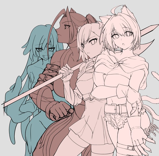 新刊(紙)の表紙と裏表紙は新規描き下ろしで
いくことに決めたので、その作業をずっとやってます。
裏表紙を真面目に描くの初めてかも…

8月末より配信開始したDL版新刊はこちらです↓
・1作目
https://t.co/xtVuKpy9SM
・2作目
https://t.co/98RrZZ5rE3 