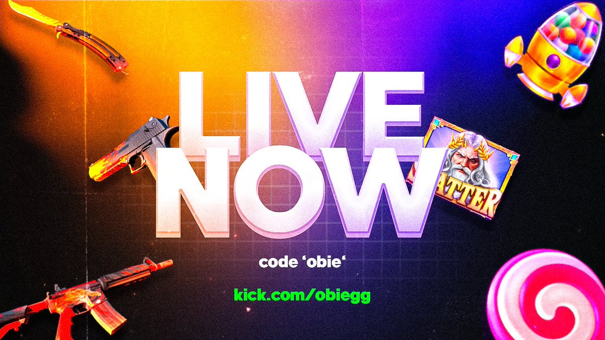 obierewards's tweet image. ๐ด LIVE LIVE LIVE!!
โก๏ธ kick.com/obiegg
โก๏ธ
โก๏ธ
@shuffle &amp; @raindotgg (100% RAW BAL)
GIVEAWAYS, PROMOS, CALLS AND MORE!!
$70,000+ REWARDS &amp; LEADERBOARDS &gt; obierewards.gg
#codeobie #shuffle #raingg #obielegitโฆ