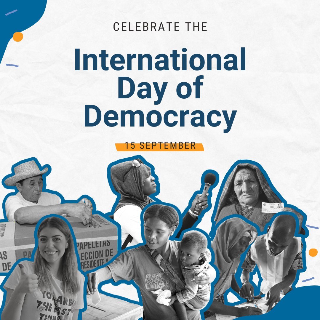 Democracy is not just a legacy —it is a daily commitment. On #DemocracyDay, let us choose dialogue, justice, equality and universal rights. Every person must be free to shape their destiny and participate in building our shared future.