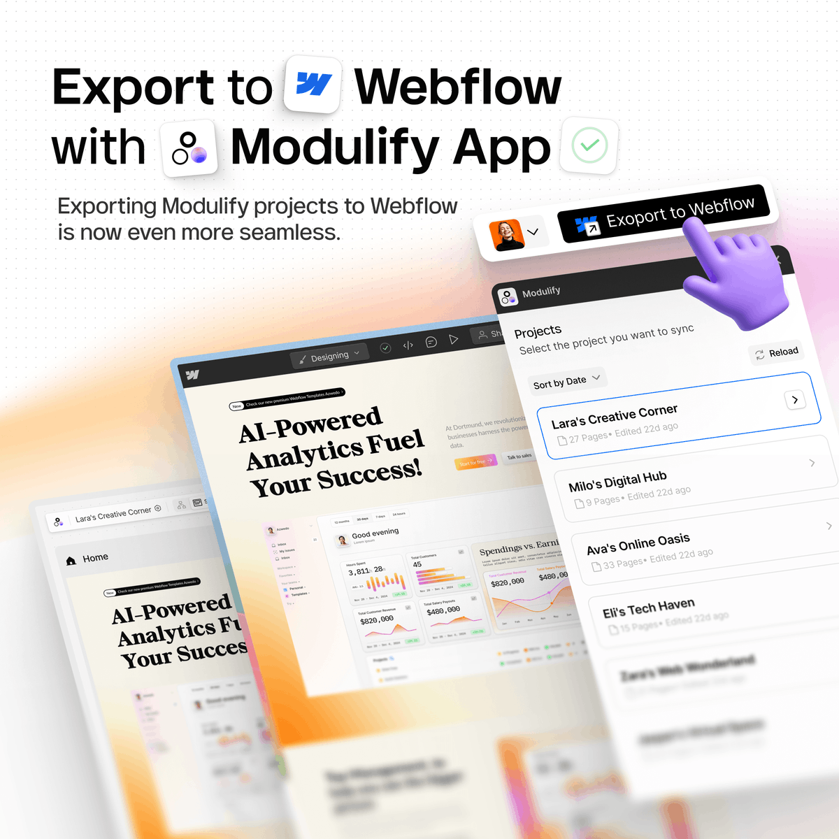Modulify AI tweet media