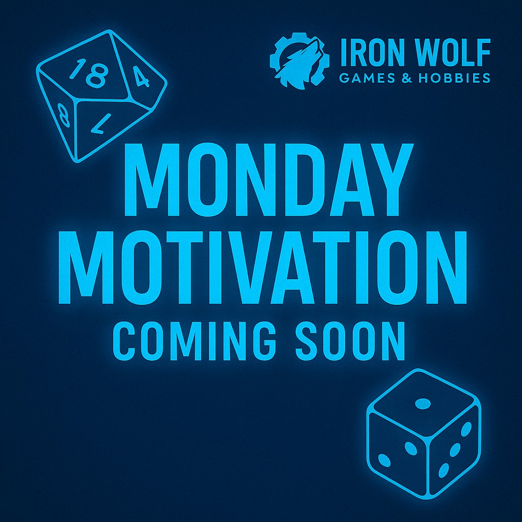 ✍️ Suggested Post

⚙️🐺 Monday Motivation – The Wolf Pack Way! 🐺⚙️

Mondays are for planning your next move, whether it’s on the tabletop, in a campaign, or building the future of gaming right here in San Antonio.

#MondayMotivation #IronWolfGames #ForgeYourFuture #SanAntonio