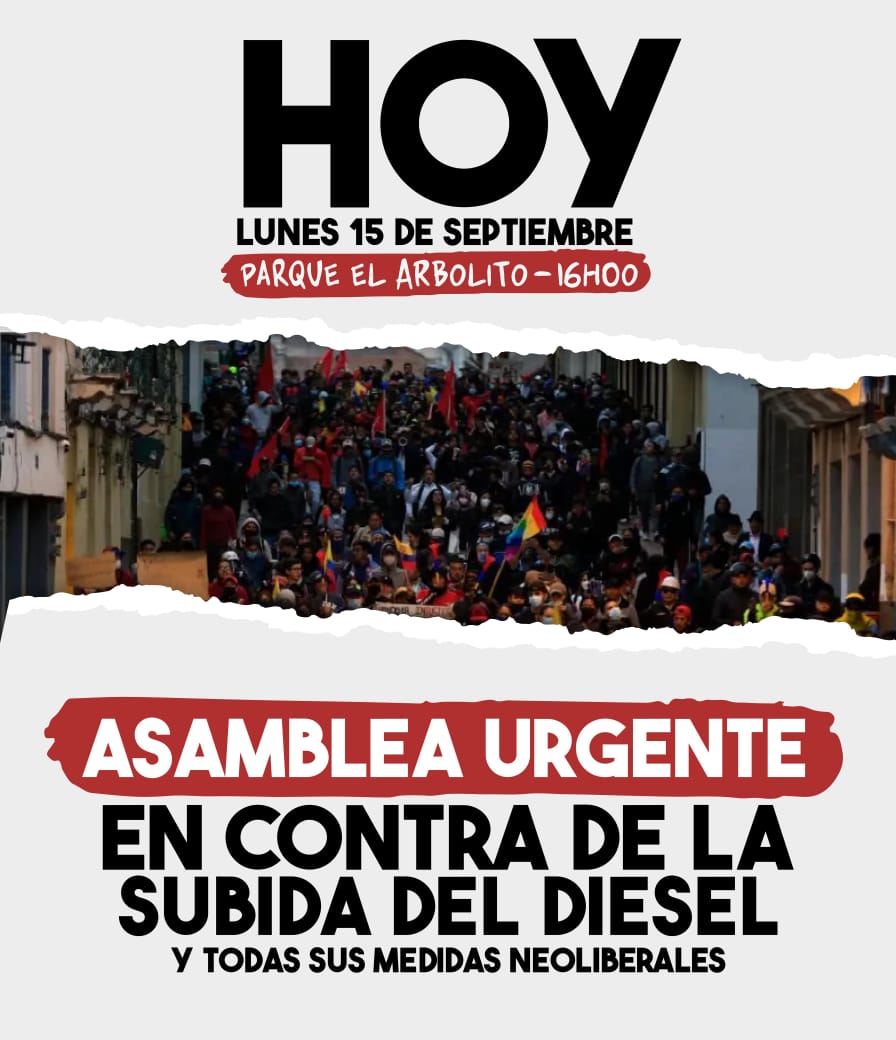 Partido Revolucionario de l@s Trabajador@s (@prt_ecuador) on Twitter photo 