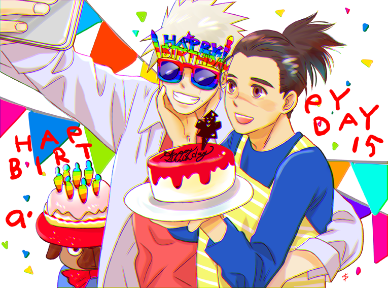 dollshka's tweet photo. #はたけカカシ誕生祭2025 #はたけカカシ生誕祭2025 
お誕生日おめでとうございますー
今年も寿げてよかった！
いついつまでも元気で生きててねー https://t.co/DXt2DFqOTa