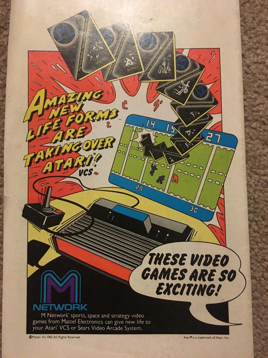 ballistikcoffee's tweet photo. #MNetwork games on the #Atari 2600... which are your faves? For me... #LocknChase, #DarkCavern, #Astroblast, #FrogsandFlies &amp; the #Tron games! #Atari2600 #MattelElectronics #Gaming https://t.co/Nd8T9S8N5D