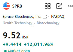 $SPRB is currently outperforming $HSDT—both stocks are outperforming in today's market. I'll be sharing live trading strategies in the group when the market opens—don't miss out.

Join via WhatsApp: wa.me/16053894279

#Stock $AAPL $TASL  $HSDT $NVDA $GOOGL
