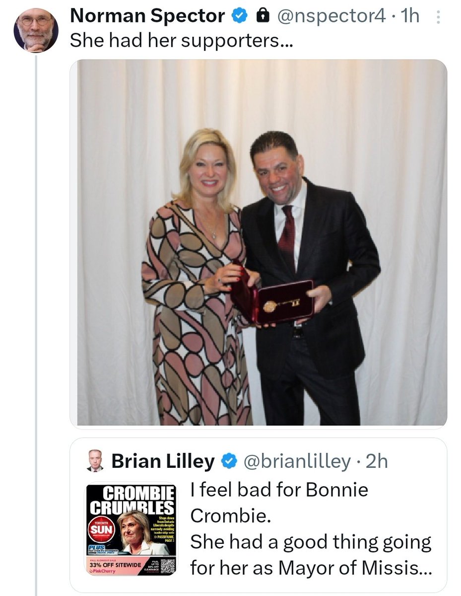BrindusaB1's tweet image. #OLP
#BonnieCrombie and her supporters
Question: will the provincial libs be the 1st formal #OntarioHamasParty or will the feds dippers win this "distinction" ... ???
#PoorCanada