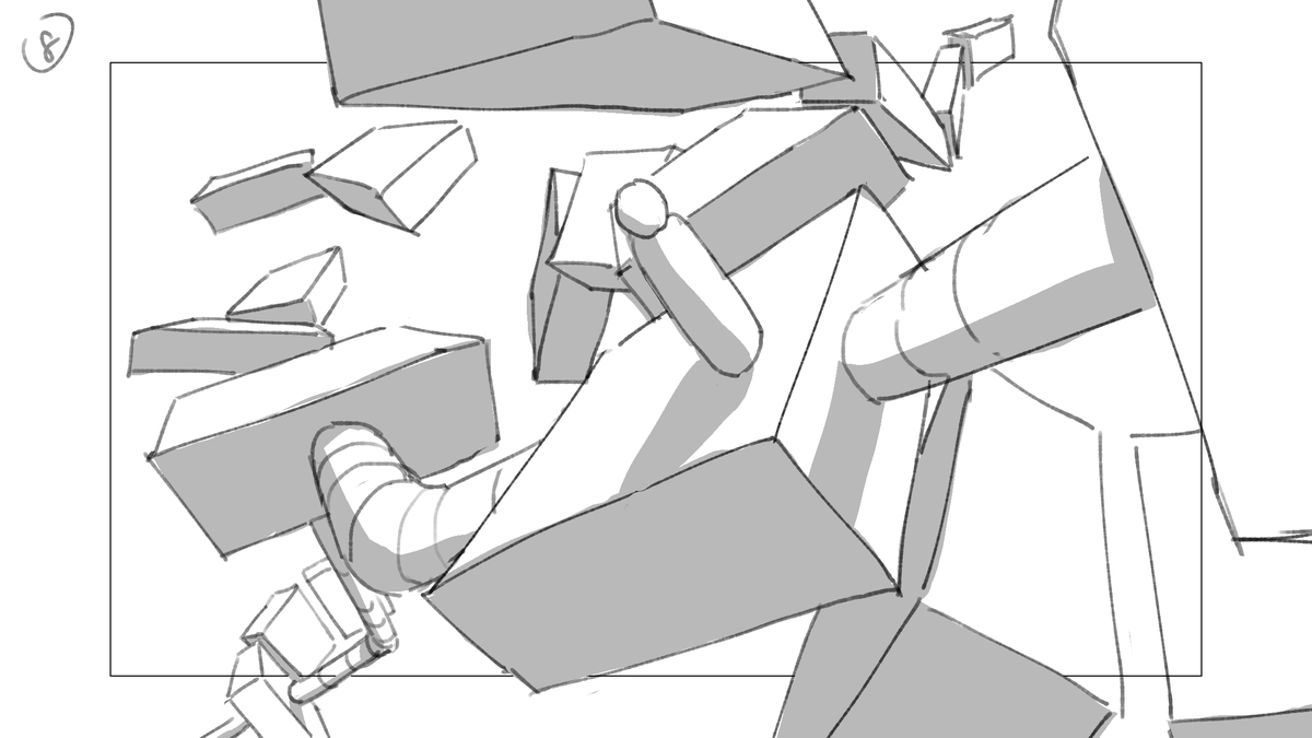 R_ray@アニメーター志望 tweet media