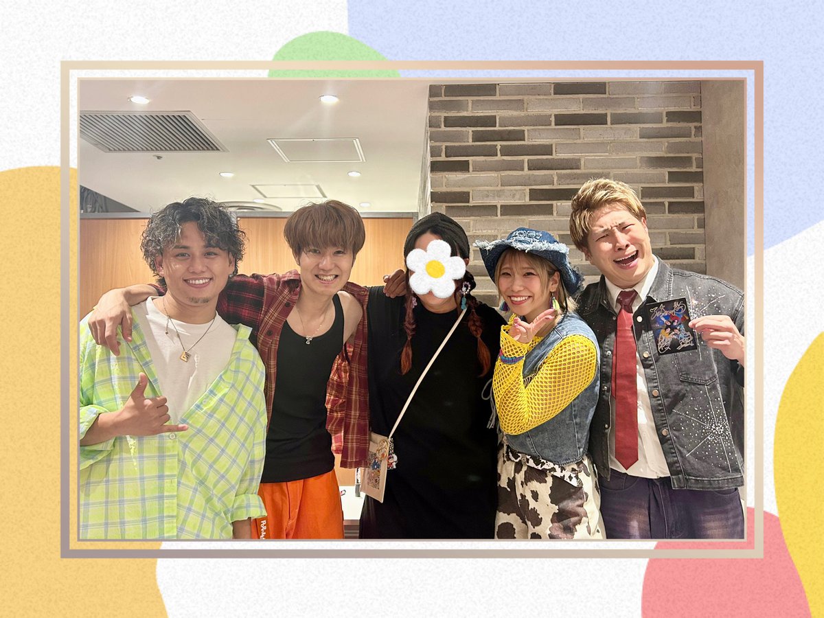 いつもブラザーズ最優先にしちゃってて、それも幸せなんだけどさ…
この５年で初めて！
私1人でみんなと写真撮れたよーーー✨
GOちゃん掛け声かけてノリノリで撮ってくれてありがと🫶
なんか1人だと新鮮で緊張したー🫨
衣装めっっっっっっちゃかわいいって伝えられて良かった☺︎

#ポップヴィランズ