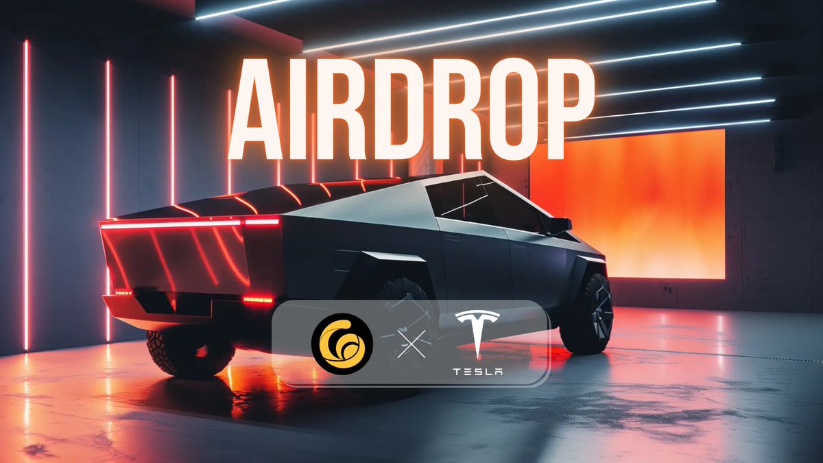 RACA_3's tweet photo. 🚗 Tesla Cybertruck Airdrop by #RACA #Cybertruck #Tesla  $RACA
🚀 Season 21 (out of 24 seasons) 
😍 5 lucky winners to bag a total of 15,000 $USDT https://t.co/MGkukAzBog