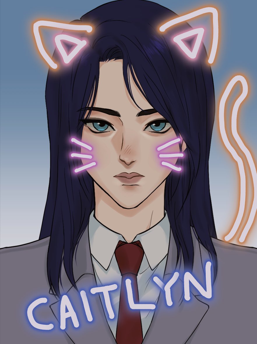 증명사진...인데 프리쿠라처럼 꾸미기
#caitvi