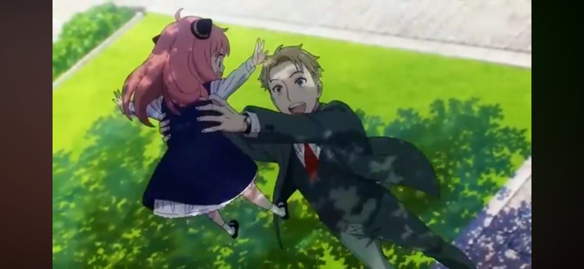 katsisone's tweet photo. Spy x Family ep 1: Anya passes 🎉 and this moment is a few seconds before Loid collapses (confused) from exhaustion “hitting all at once.” 🤣 Didn’t get it before, but this year… it hits 😂 #SpyFamily @spyfamily_en https://t.co/X5CGVNv2yd