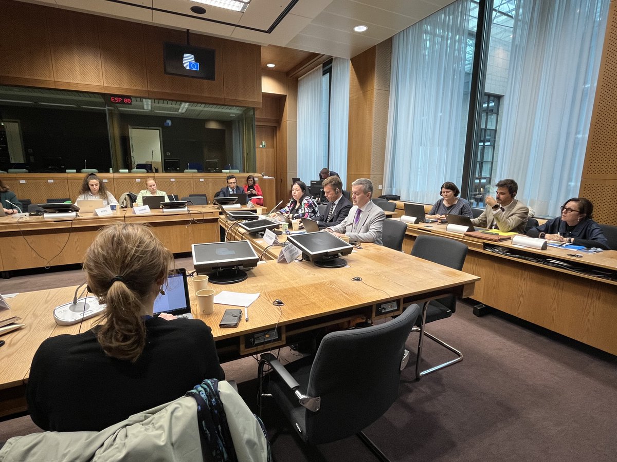 Today, <a href="/UNOPSMiddleEast/">UNOPS Middle East</a> Regional Director, Bana Kaloti, met with the #EU Member States at the EU Council Middle East/Gulf Working Party. She highlighted the positive impact of UNOPS’ operational work in partnership with the EU in Iraq &amp; Yemen.