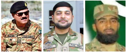 NISHANEHAIDER's tweet photo. 15 August - Rememer & Salute - Sons Of Soil
* Major General Sana Ullah khan Niazi Shaheed
#12thOTS #11BR #GOC #Swat
* Lt Col Tauseef Ahmad Shaheed
#89L/C #CO #33BR
* L/Nk Irfan Shaheed
#33BR
#15Sep2013 #IEDBlast #UpparDir #PakAfghanBorder https://t.co/W532DrH8DU