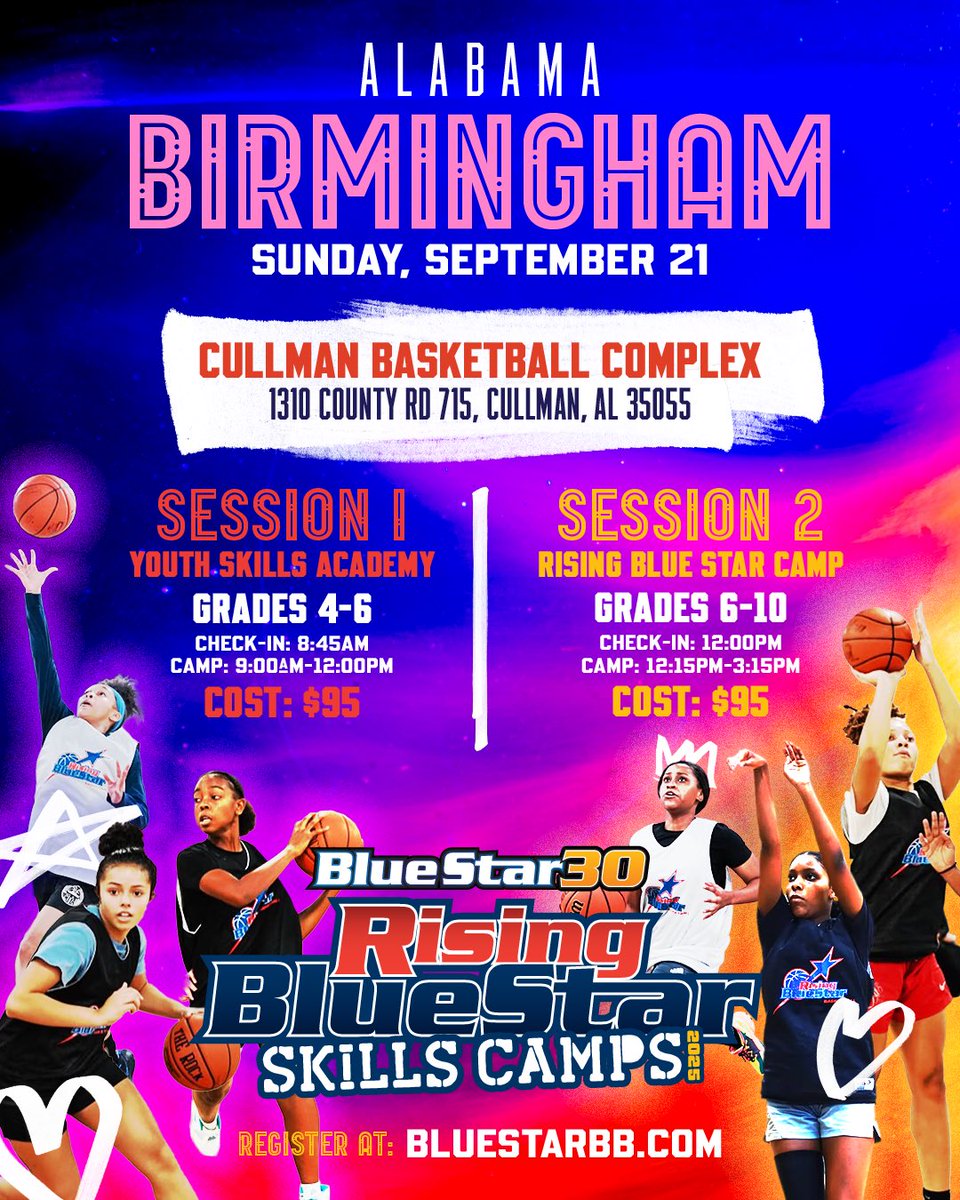 AL Southern Starz (@alsostarz) on Twitter photo RISING BLUESTAR CAMP on Sunday Sept 21 at Cullman BB Complex in Cullman AL!  Come show the <a href="/BlueStar30s/">BlueStar30</a> scouts your game & learn some new skills at the same time!  Are You a BlueStar30?   Let’s Go!  <a href="/travisponton/">Travis Ponton</a> RISING BLUESTAR CAMP on Sunday Sept 21 at Cullman BB Complex in Cullman AL!  Come show the <a href="/BlueStar30s/">BlueStar30</a> scouts your game & learn some new skills at the same time!  Are You a BlueStar30?   Let’s Go!  <a href="/travisponton/">Travis Ponton</a>