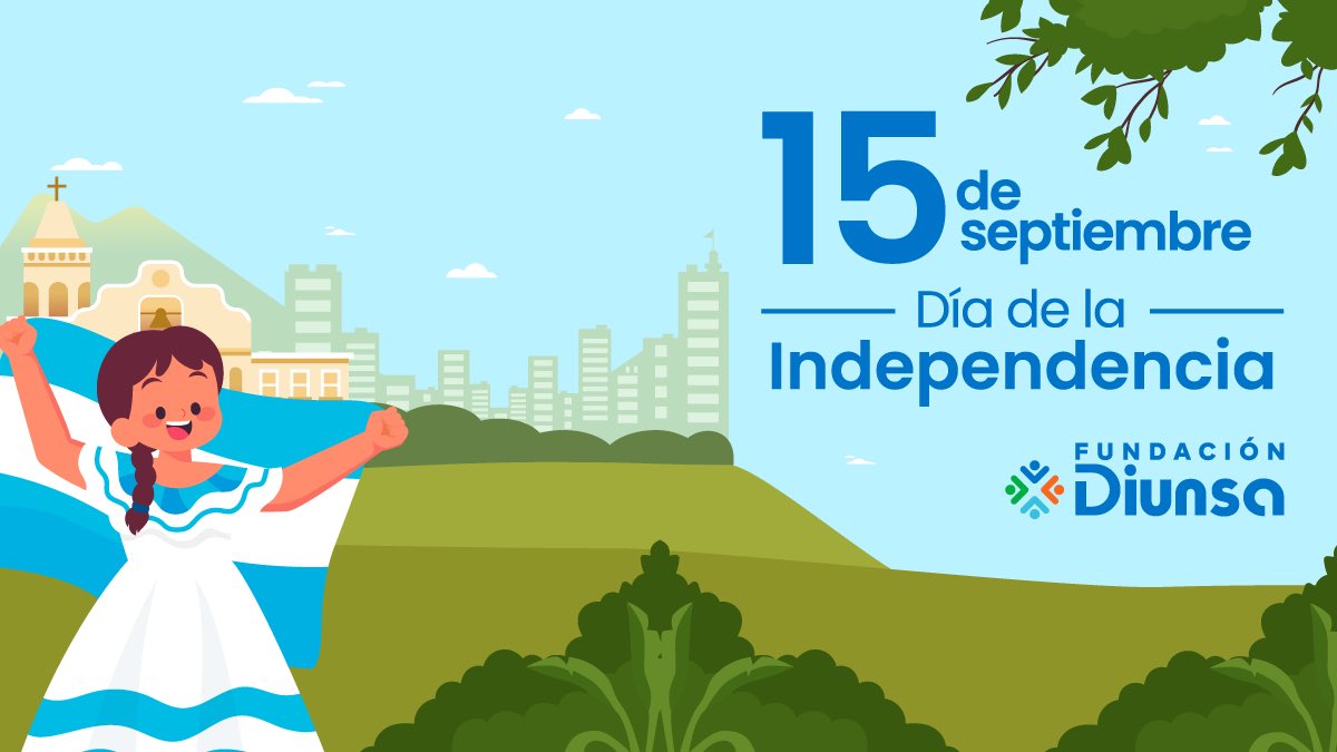 💙🤍💙 ¡Feliz Día de la Independencia, Honduras! 🇭🇳 #FundaciónDiunsa