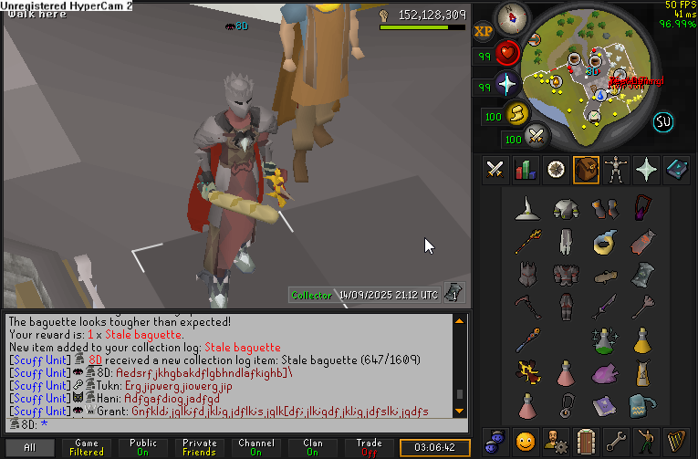 Holy shittttttttt first Stale baguette ever in my Runey career!
