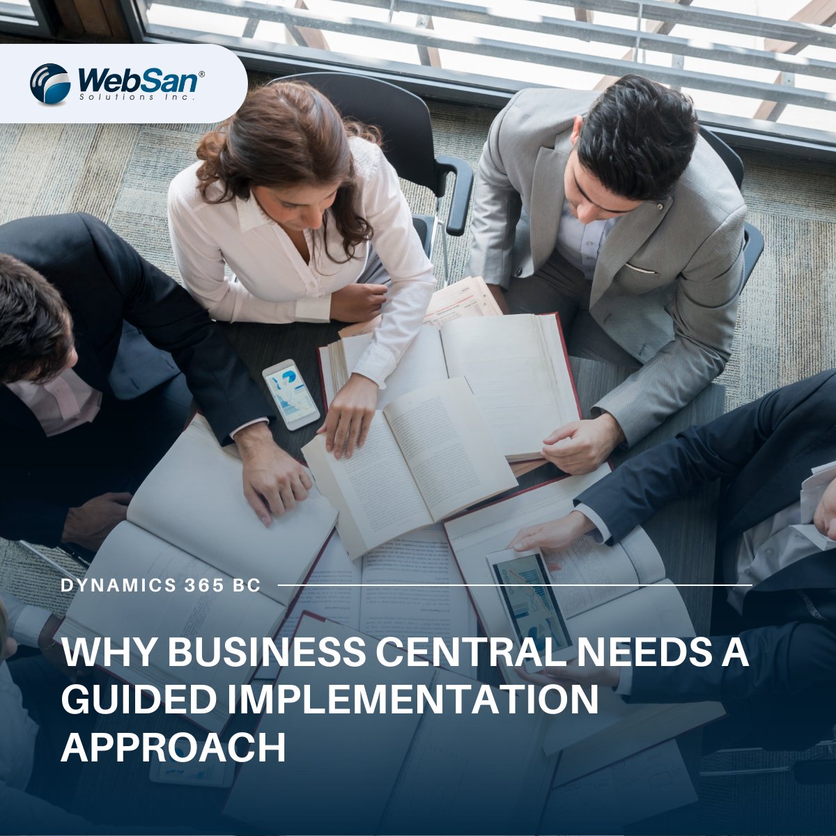 WebSanSolutions's tweet image. Implementing Business Central is not plug-and-play. Successful implementation needs process clarity, expert setup, and integration planning. Don’t go it alone. Contact WebSan Solutions Inc. #BusinessCentral #ERPImplementation #DigitalTransformation