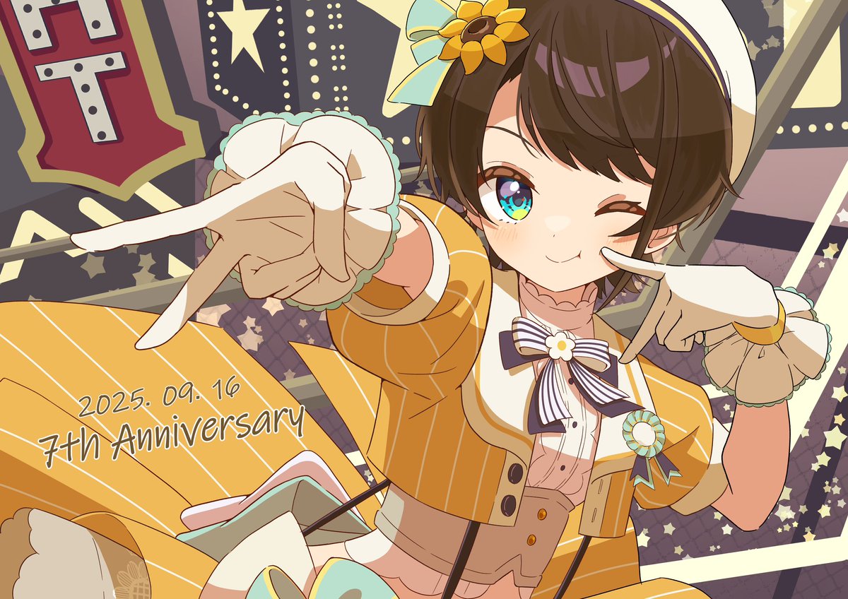 refisarice's tweet image. 7周年おめでとう〜〜ッ🎉！！

#大空スバル7周年
#プロテインザスバル