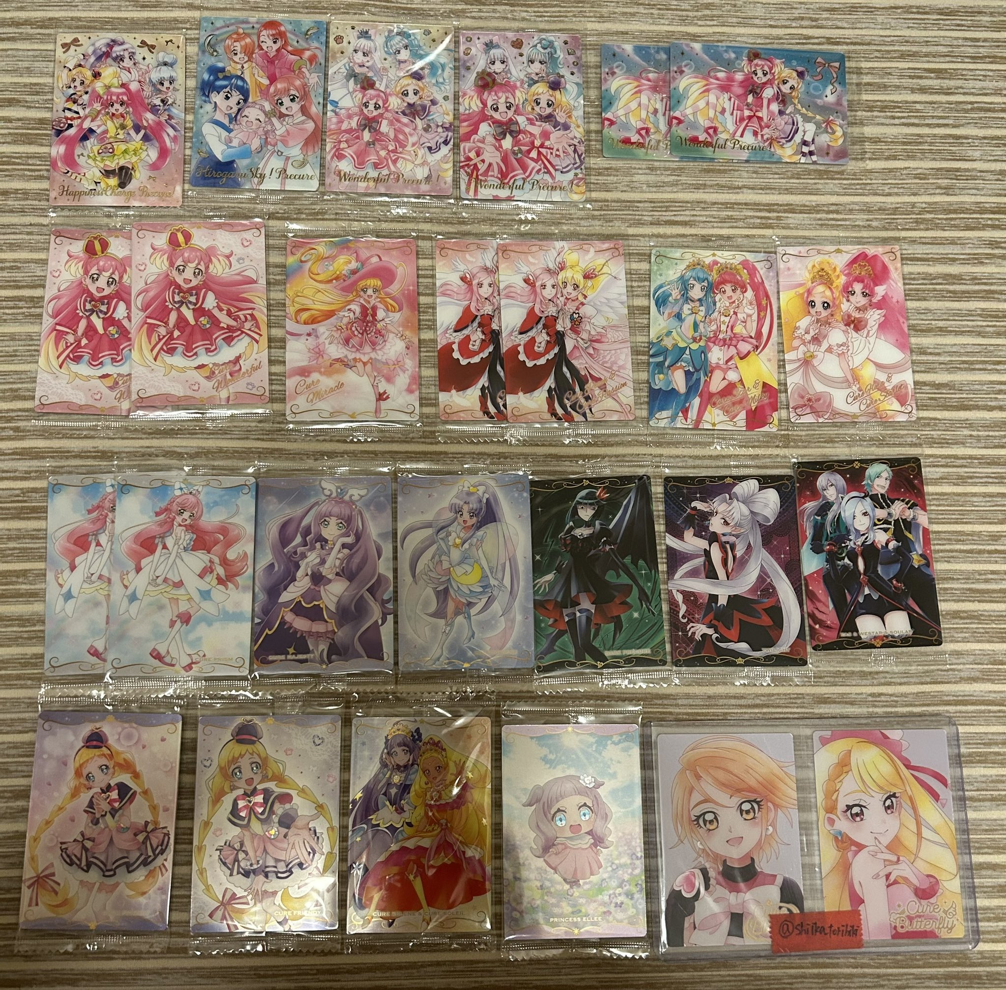 プリキュア　ウエハース　カード　グミ　映画特典　ポストカード　まとめ売り プリキュア ウエハース カード グミ ポストカード 映画特典