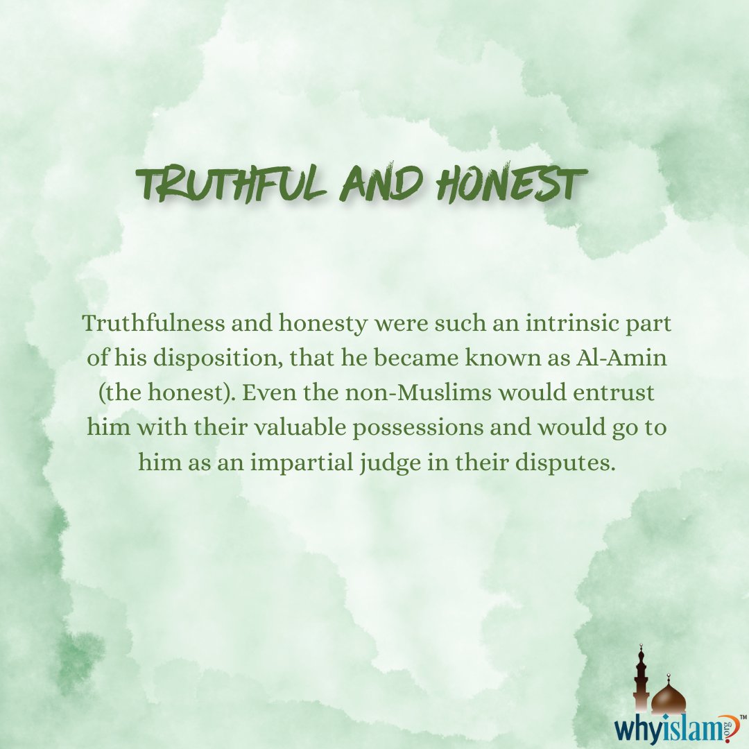 whyislam's tweet photo. What were the traits of Prophet Muhammad
(peace be upon him)?
Learn more at https://t.co/kYOveZV08S or call our FREE hotline:
877-WHY-ISLAM.
#ProphetMuhammad #Islam #Character #Compassion
#WhyIslam https://t.co/UJMp0V1QMf